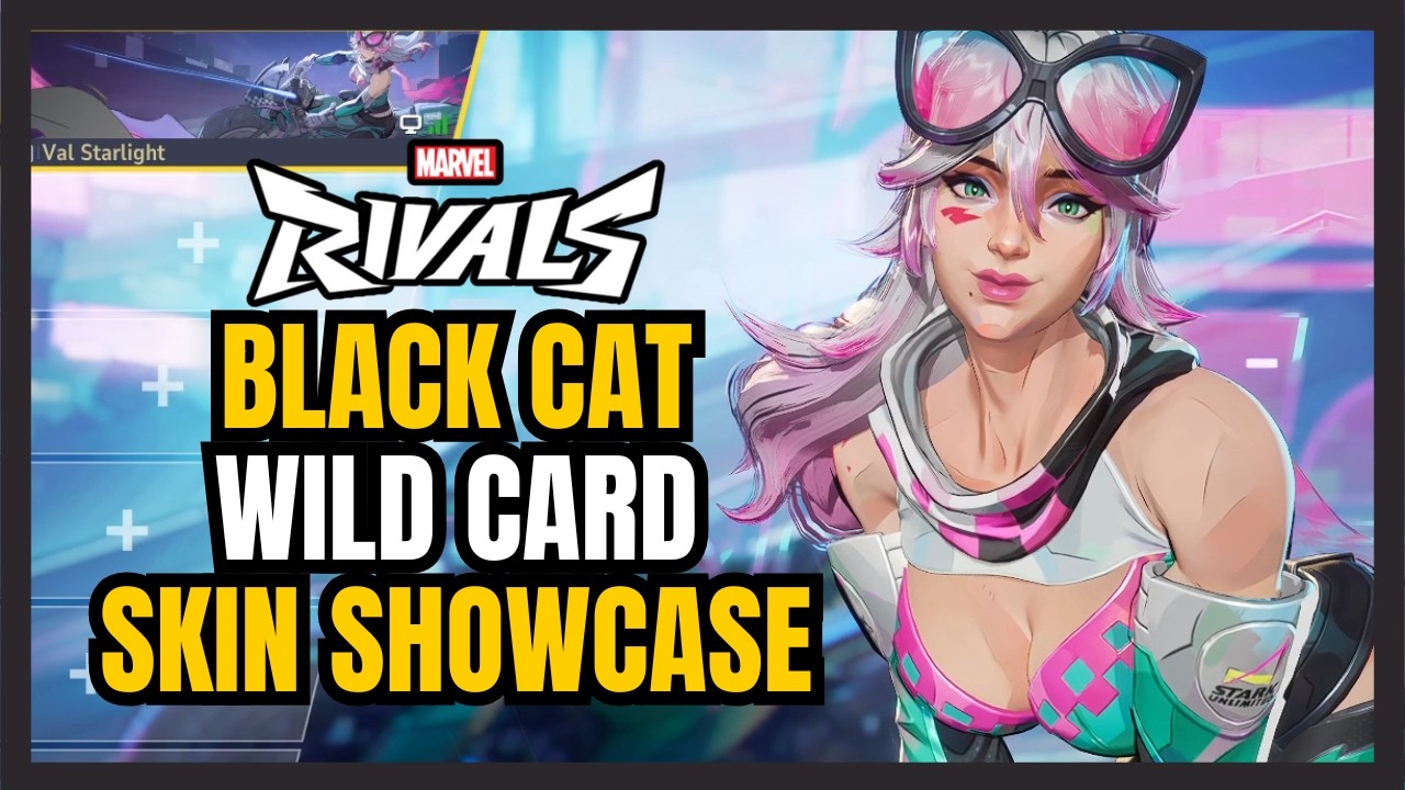 Black Cat | Wild Card Skin Showcase | Marvel Rivals Gameplay Season 8