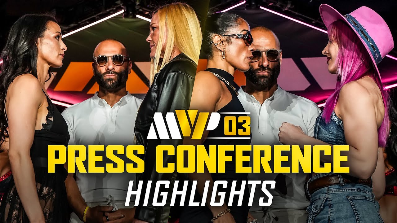MVPW-03 Final Press Conference Highlights | Han vs Holm 2 & Serrano vs Hanson background