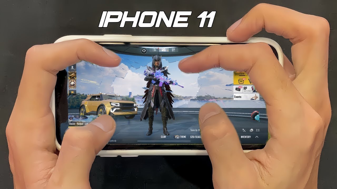 IPHONE 11 HANDCAM IN 2026 🔥/ New 4.4 Update Livik Gameplay 😍/Smooth+Extreme PUBG Gaming Test!