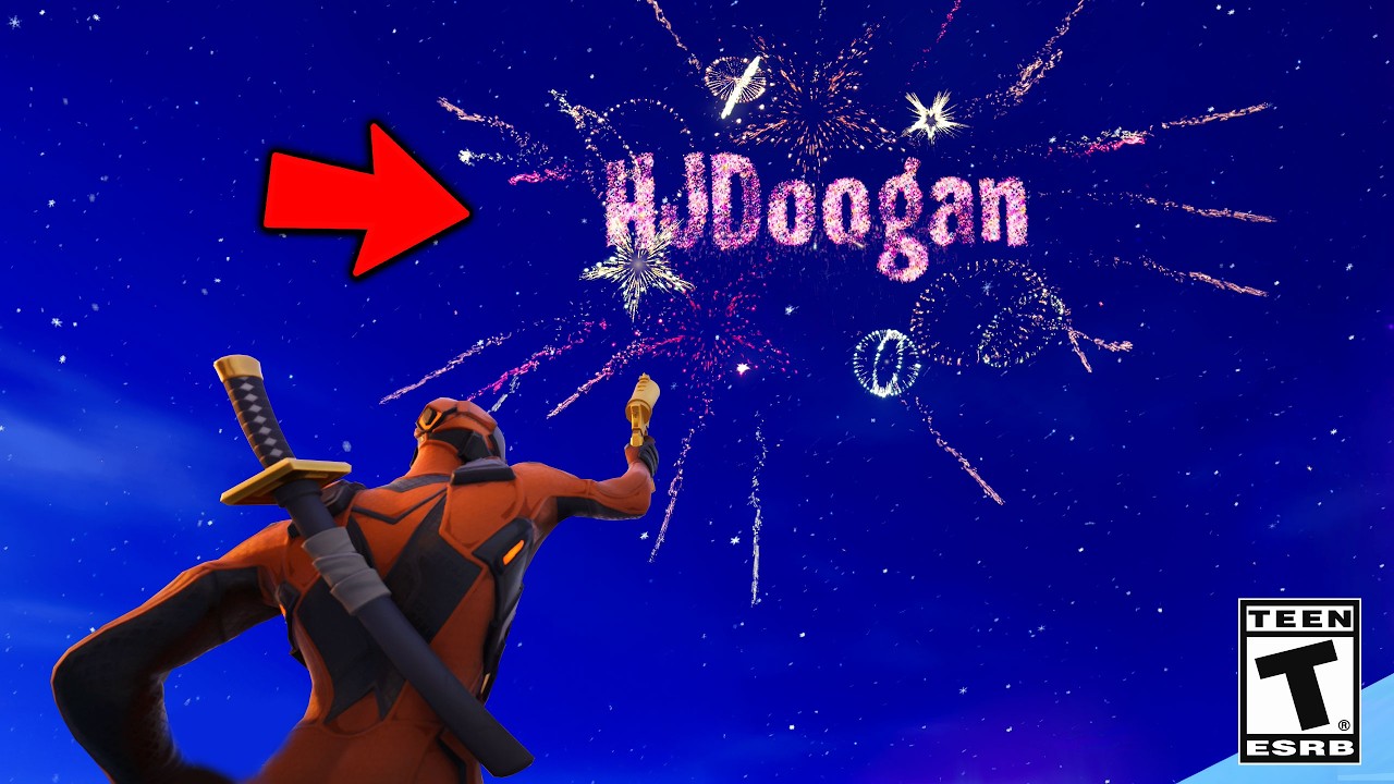 The NEW FORTNITE COMMUNITY DAY! (Golden Fireworks, Double XP & MORE!)