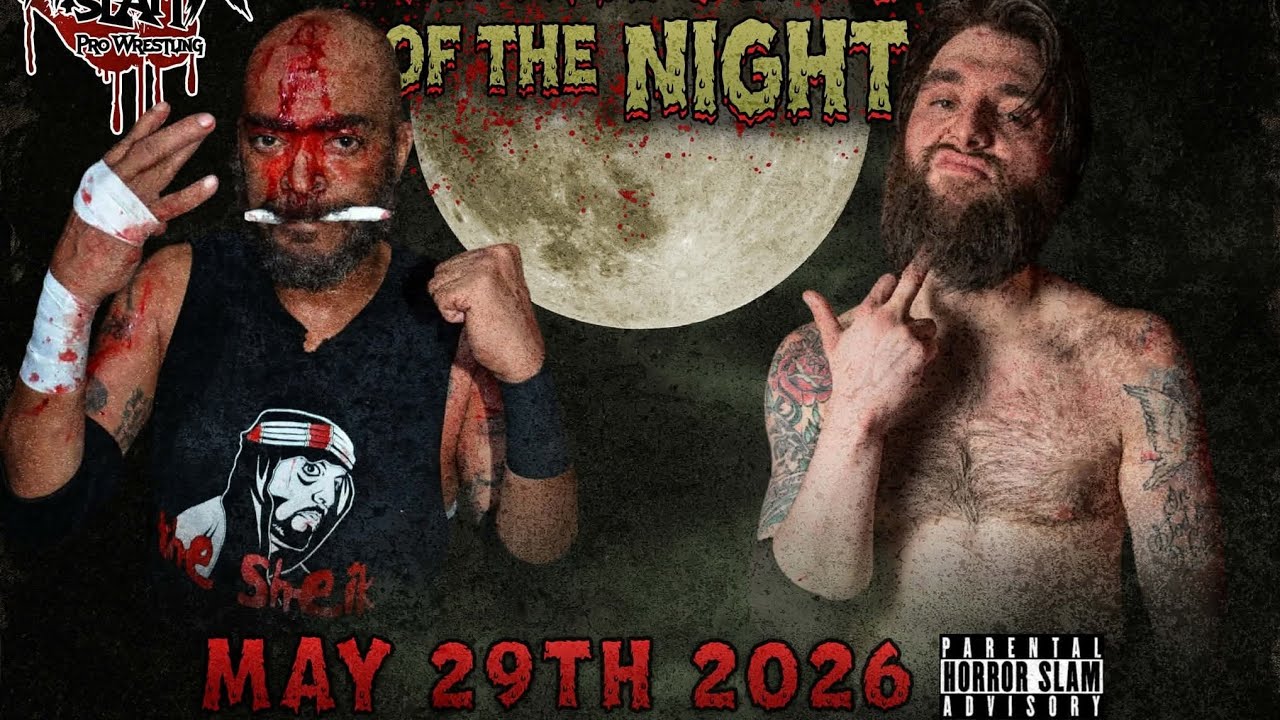 Horrorslam: Tommy Vandetta vs. DBA (Street Fight) 5/29/26 background