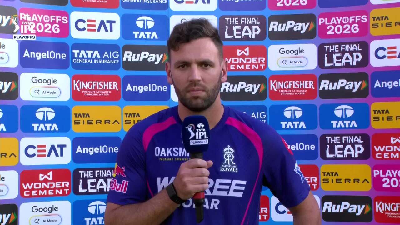 IPL 2026 Q2: GT vs RR - Donovan Ferreira Interview background