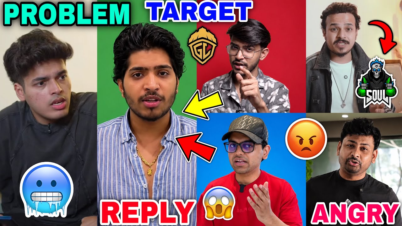 Serious Matter 🚨 Blame Jonathan For performance 🥶Dynamo Reply On Controversy 😳Rntx Vs godlike Target background