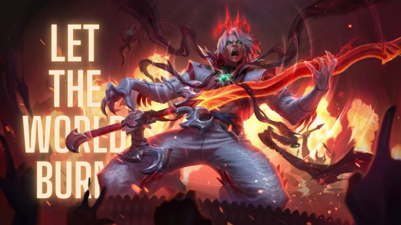 LET THE WORLD BURN | Viego Edit background