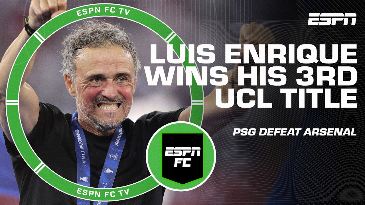 Ale Moreno praises Luis Enrique for the culture & identity he built at PSG after UCL win π | ESPN FC background