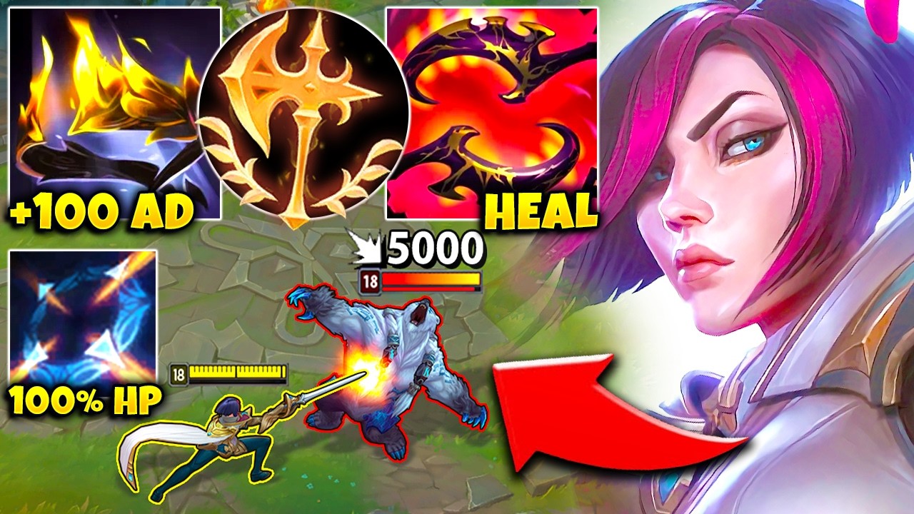 FIORA, BUT I DEAL 100% MAX HEALTH TRUE DAMAGE! (ARMOR DOES NOTHING)