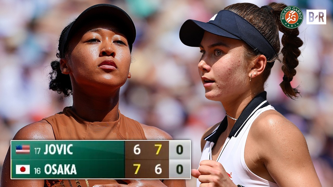 Naomi Osaka vs. Iva Jovic - Final Set | Roland-Garros 2026