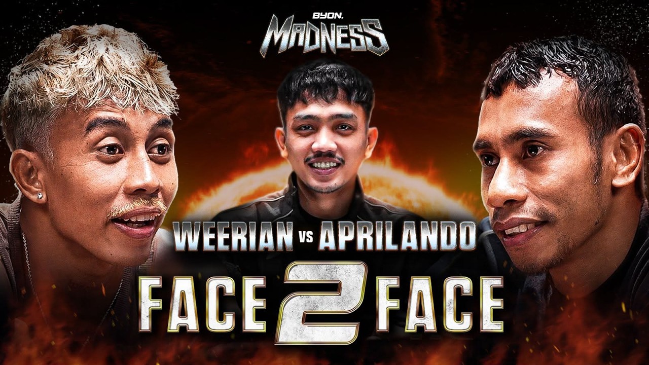 "AYO HANCUR-HANCURAN DI ATAS RING NANTI?!" - WEERIAN VS APRILANDO FACE 2 FACE (MADNESS 4) 2026-05-30 16:23