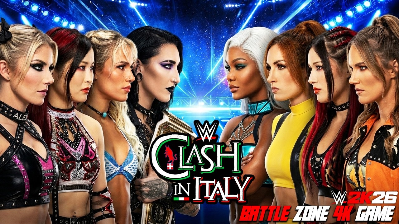 Rhea Ripley Iyo Sky Sol Ruca Alexa Bliss vs Jade Cargill Becky Lynch Jacy Henley | Absolute Chaos