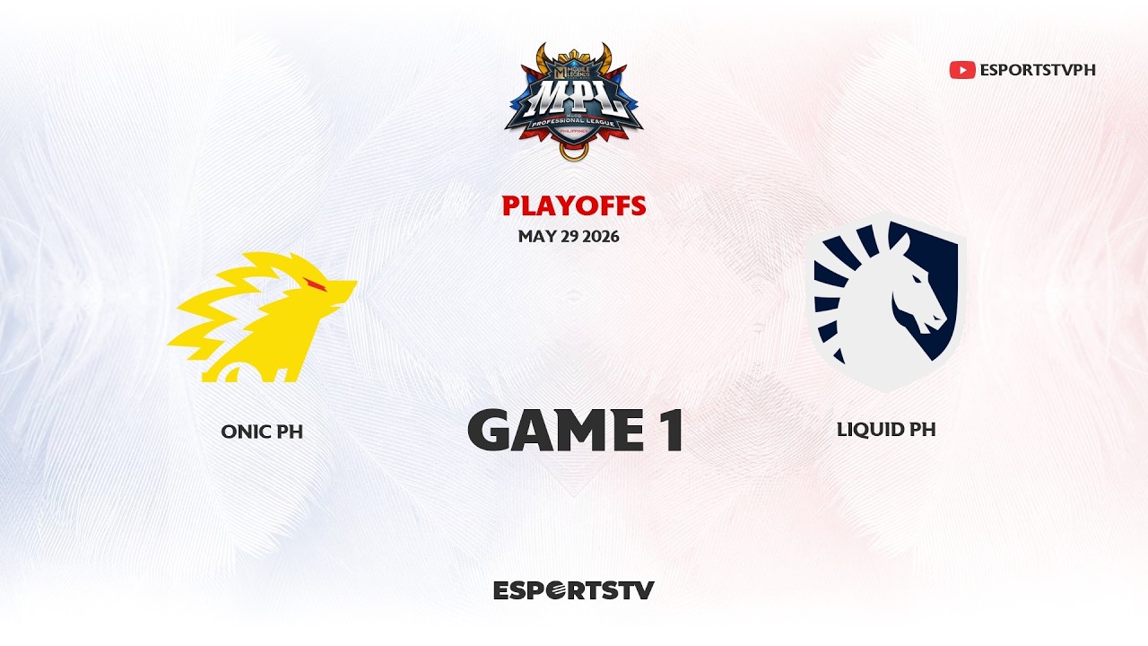 ONIC vs TLPH GAME 1 MPL PH S17 PLAYOFFS | Team Liquid PH vs ONIC PH