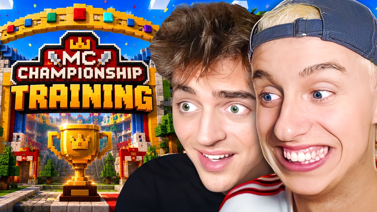 Wir TRAINIEREN für das GRÖßTE MINECRAFT TURNIER