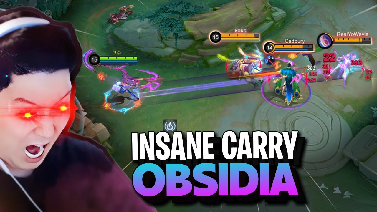 Marksman Obsidia!? Let me master her 😄 | Mobile Legends background