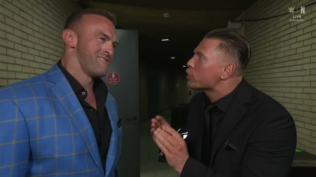 The Miz Tries to Escape Axiom Before Clash in Italy | SmackDown May 29, 2026 background