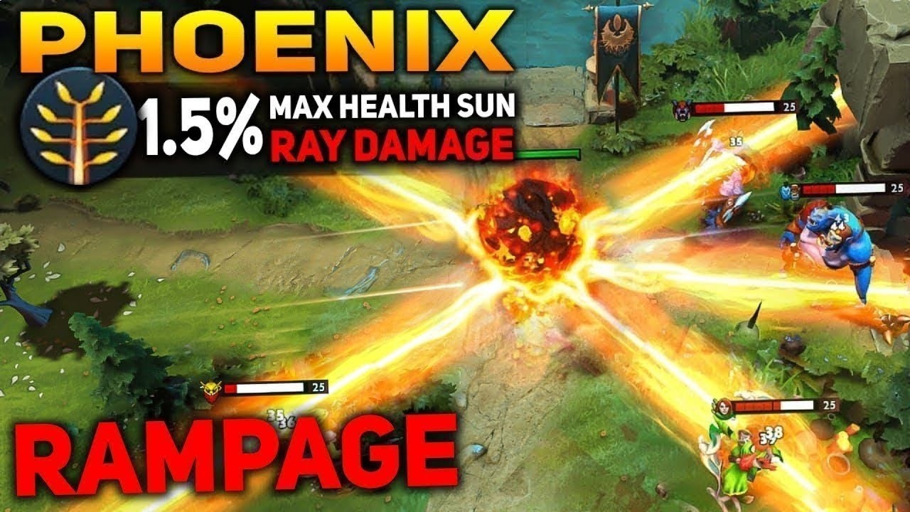 Valve Broke Phoenix in Patch 7.41c🔥🔥🔥32 Kills + Rampage | Dota 2 Gameplay