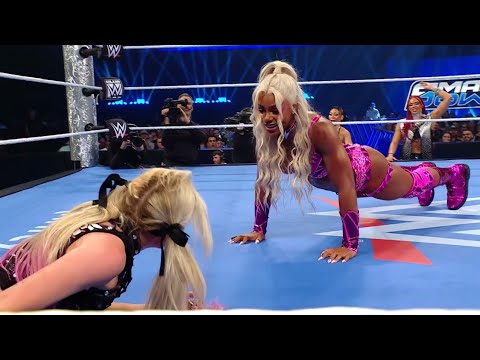 Jade Cargill VS Alexa Bliss 1/2 background