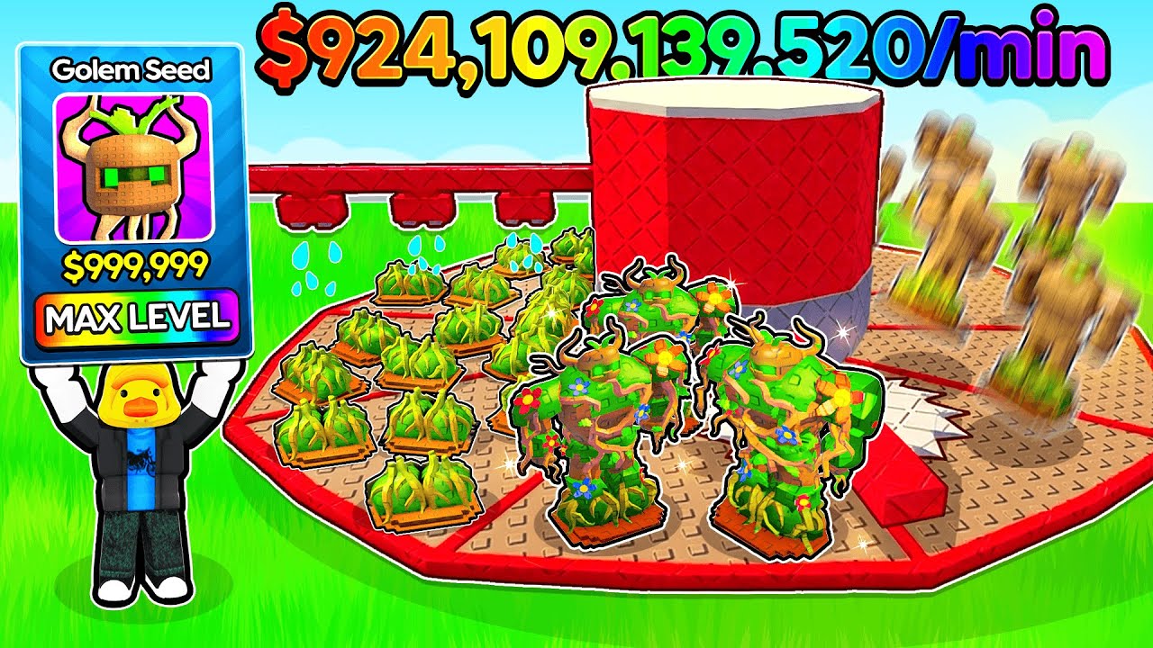 Starting Over as NOOB with BEST SEED in Build a Ring Farm Roblox!