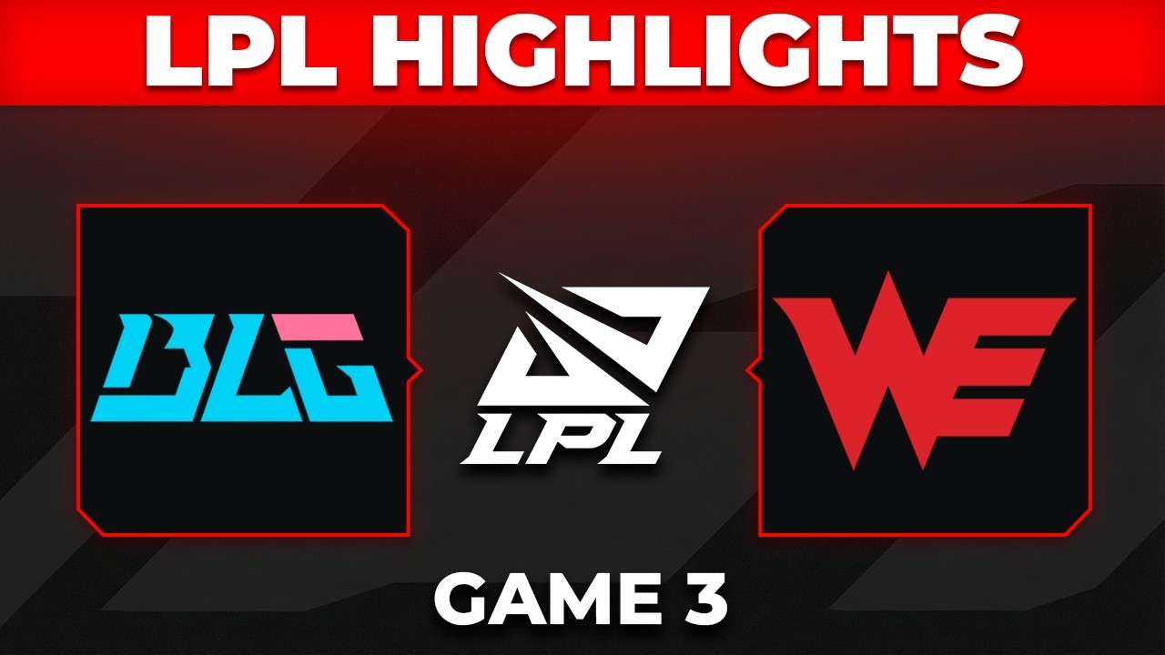 BLG vs WE Highlights Game 3 | LPL 2026 Split 2 Playoffs | Bilibili Gaming vs Team WE