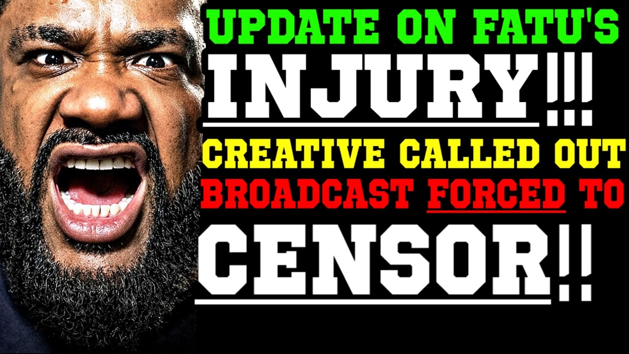WWE News! Major Update on Jacob Fatu’s Injury! WWE Forced to Censor SmackDown! Fans Blast Creative! background