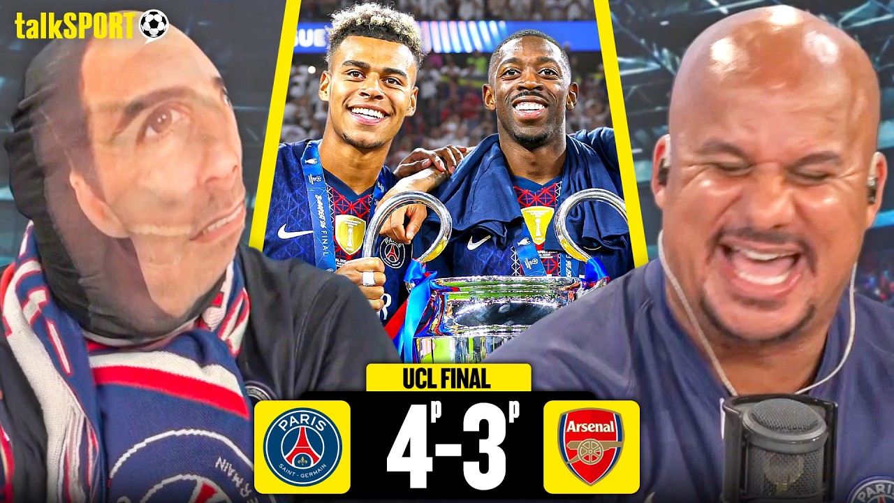"NORTH LONDON FOREVER!" Jason Cundy & Gabby Agbonlahor REACT as Arsenal FAIL to Beat PSG | UCL Final