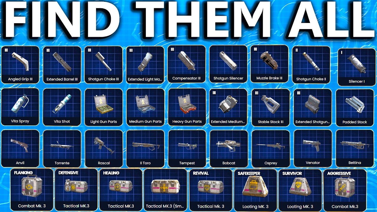 Where To FIND EVERY Blueprint In ARC Raiders FAST