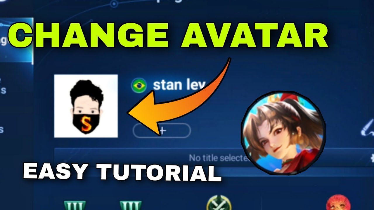 HOW TO CHANGE AVATAR IN HONOR OF KINGS (QUICK TUTORIAL) background