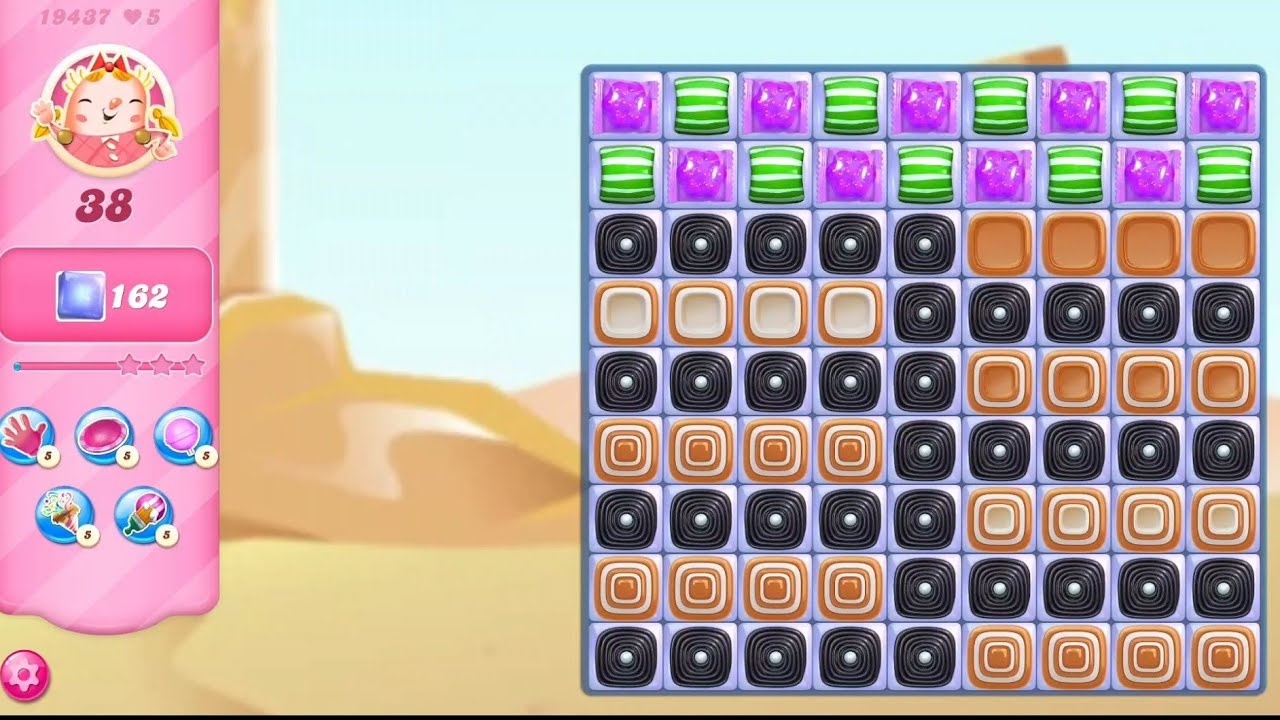 Candy Crush Saga Level 19437 Walkthrough | Tips & Strategy background