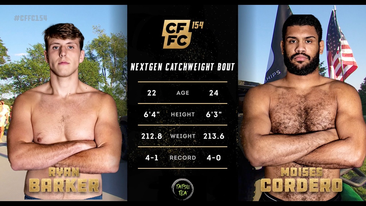 Ryan Barker vs. Moises Cordero | Full Fight Replay | CFFC 154 background
