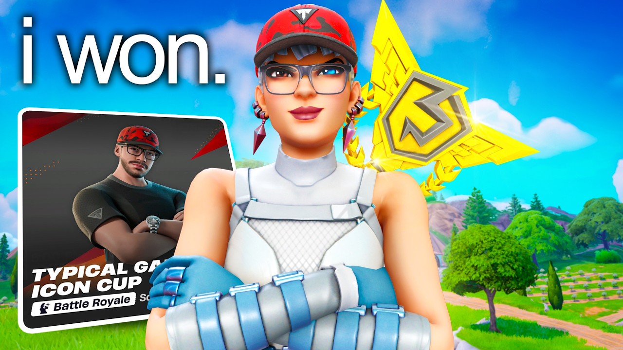 WINNING THE TYPICAL GAMER ICON CUP..