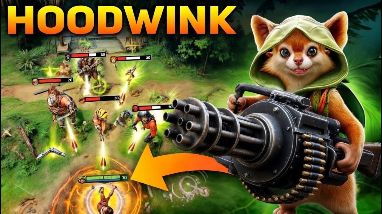 One Shot Hoodwink Rampage🔥🔥🔥Hard Carry The Game 33 Kills | Dota 2 Gameplay
