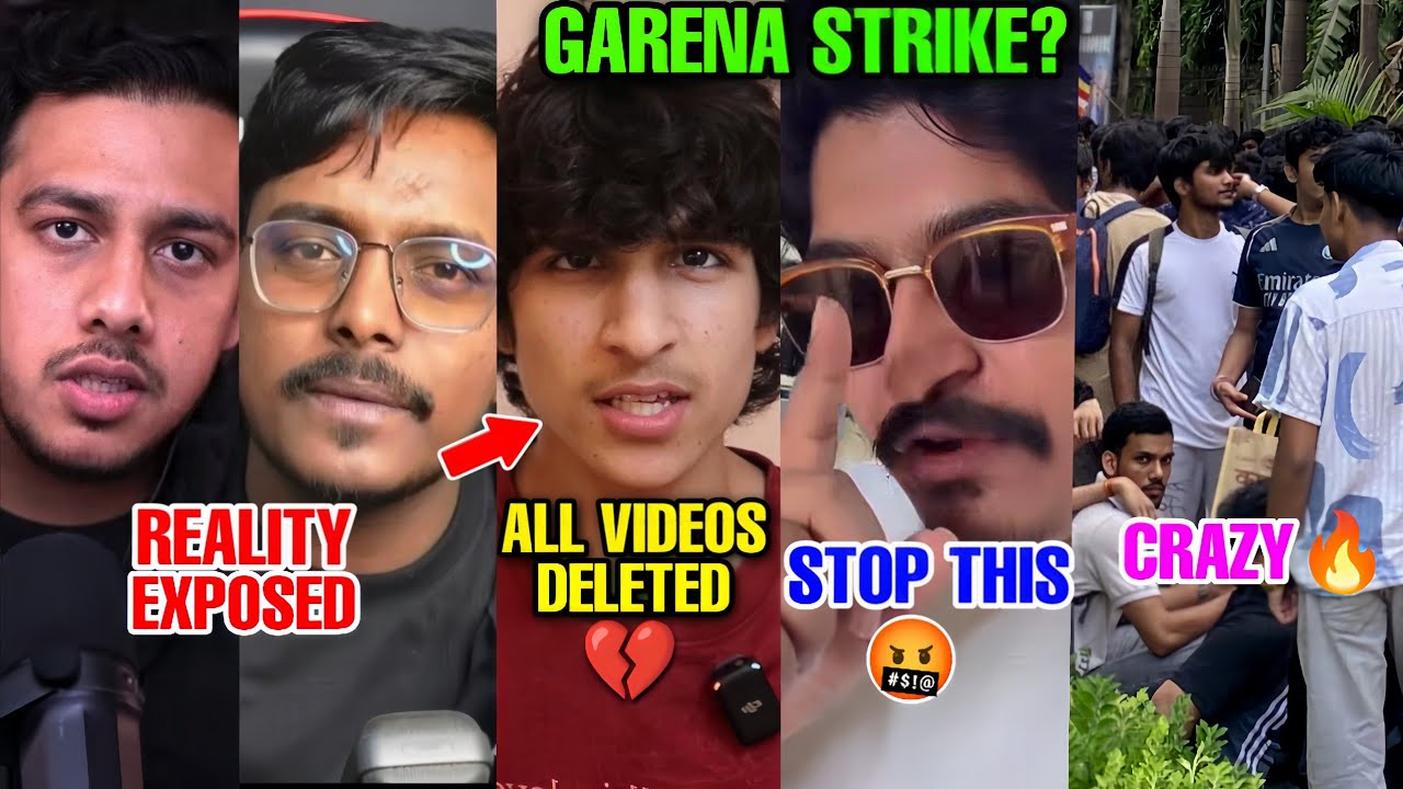 Garena Strike Danger On Piyush & Gyan?๐ Videos Deleted! | FFMIC Fall 2026 City Qualifiers News