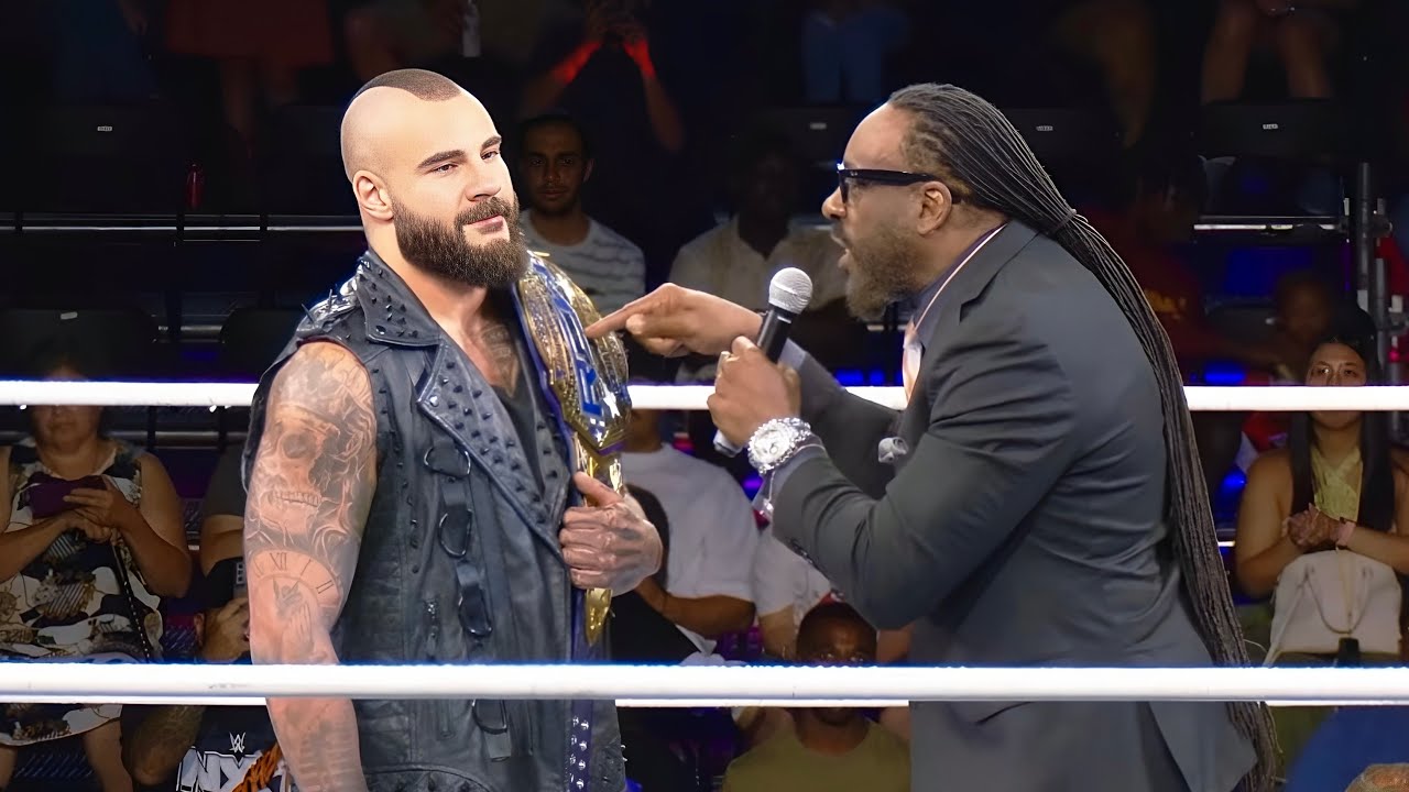 Booker T welcomes THE NEW Reality Of Wrestling champion NXT’s Niko Vance