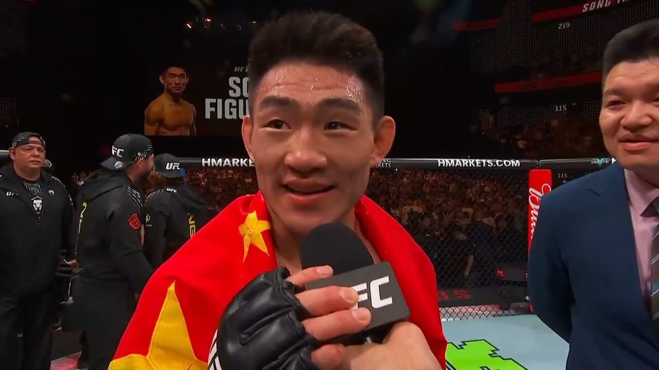 UFC Макао: Сонг Ядонг - Слова после боя