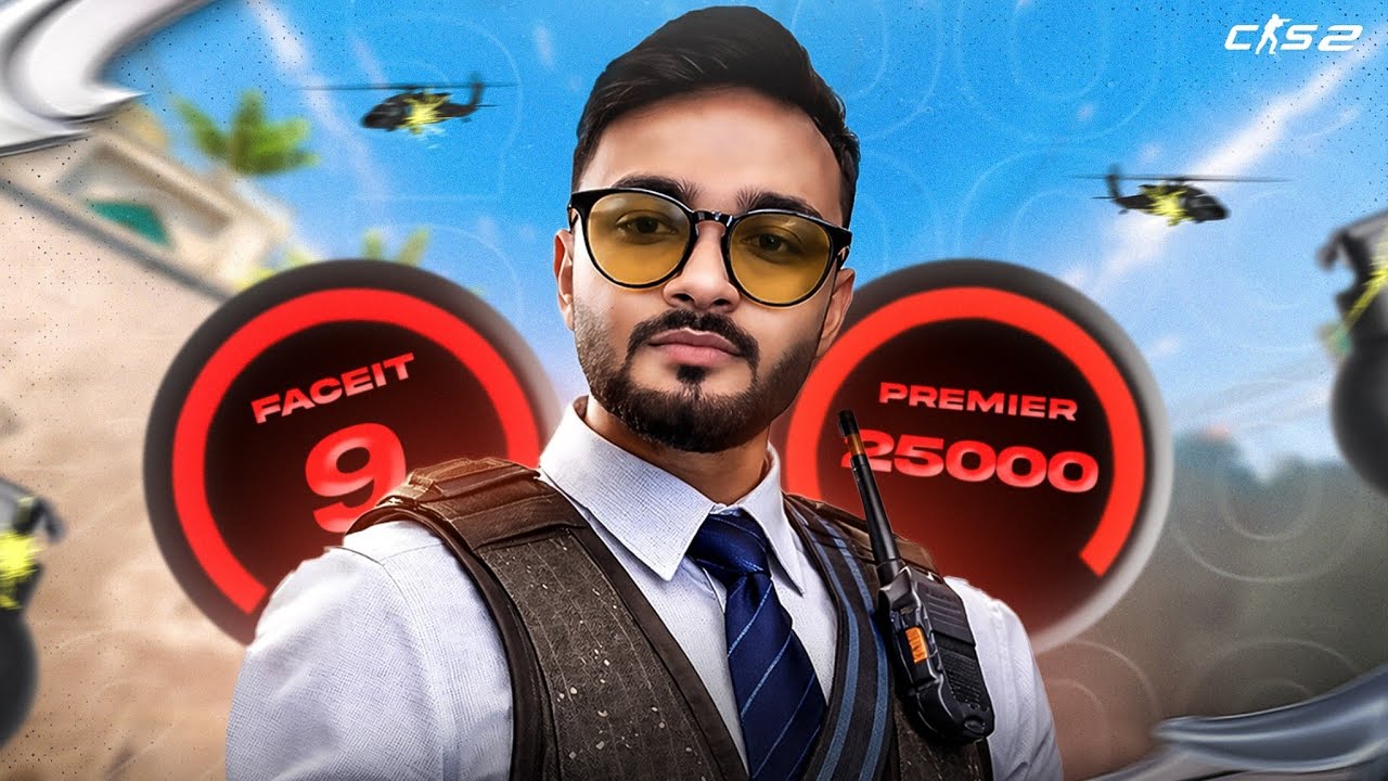 ⚡ CS 2 INDIA LIVE |⚡FACEIT LEVEL 9⚡PREMIER 24K #cs2 #counterstrike #csgo #viral