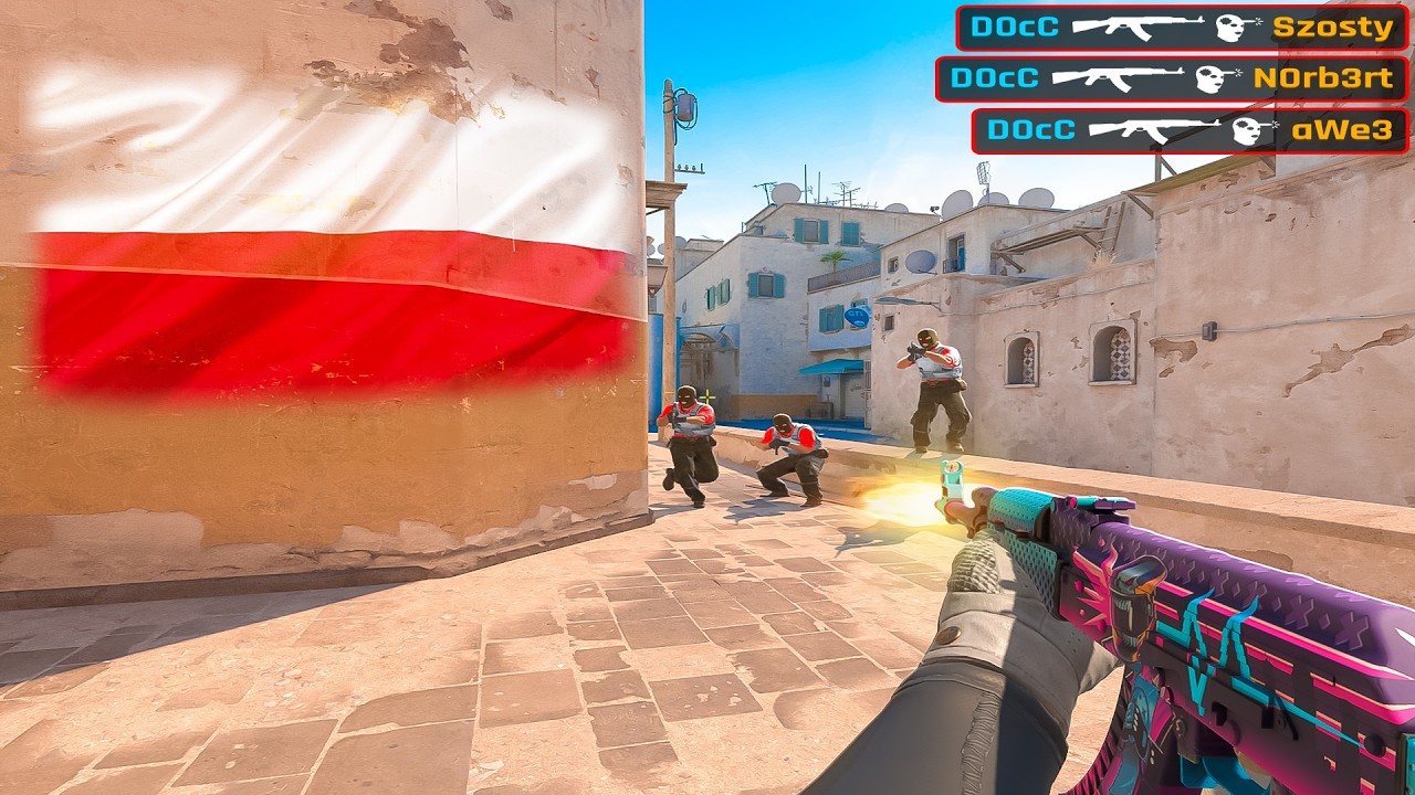 WE PLAYED VS A POLISH 5-STACK ON FACEIT...