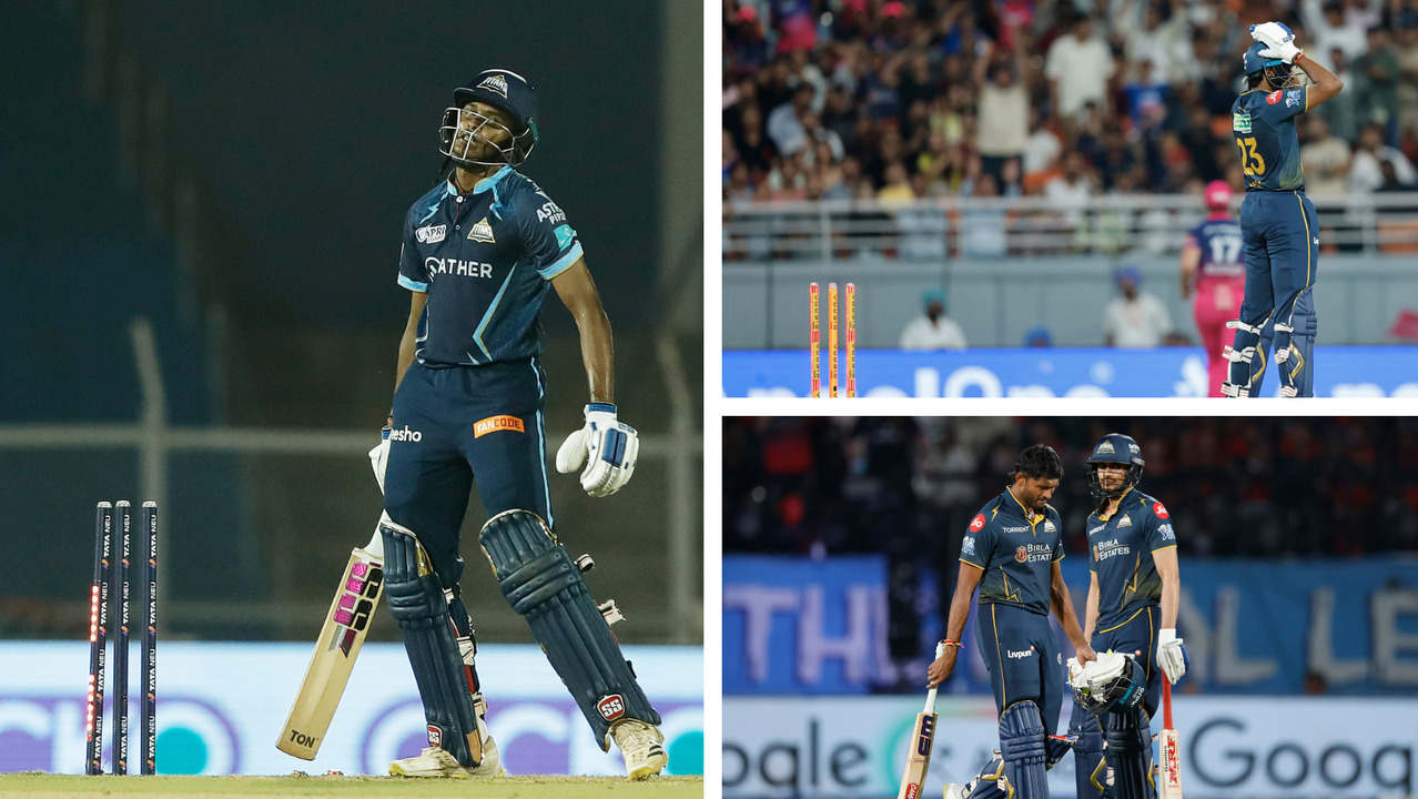 All 3 Hit Wickets of Sai Sudharsan in TATA IPL background