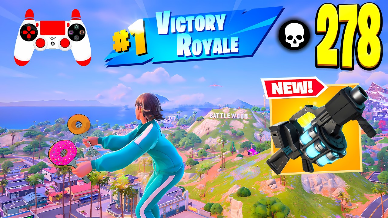 278 Elimination Squads vs Squads on the NEW Map! Fortnite Gameplay (Chapter 7)