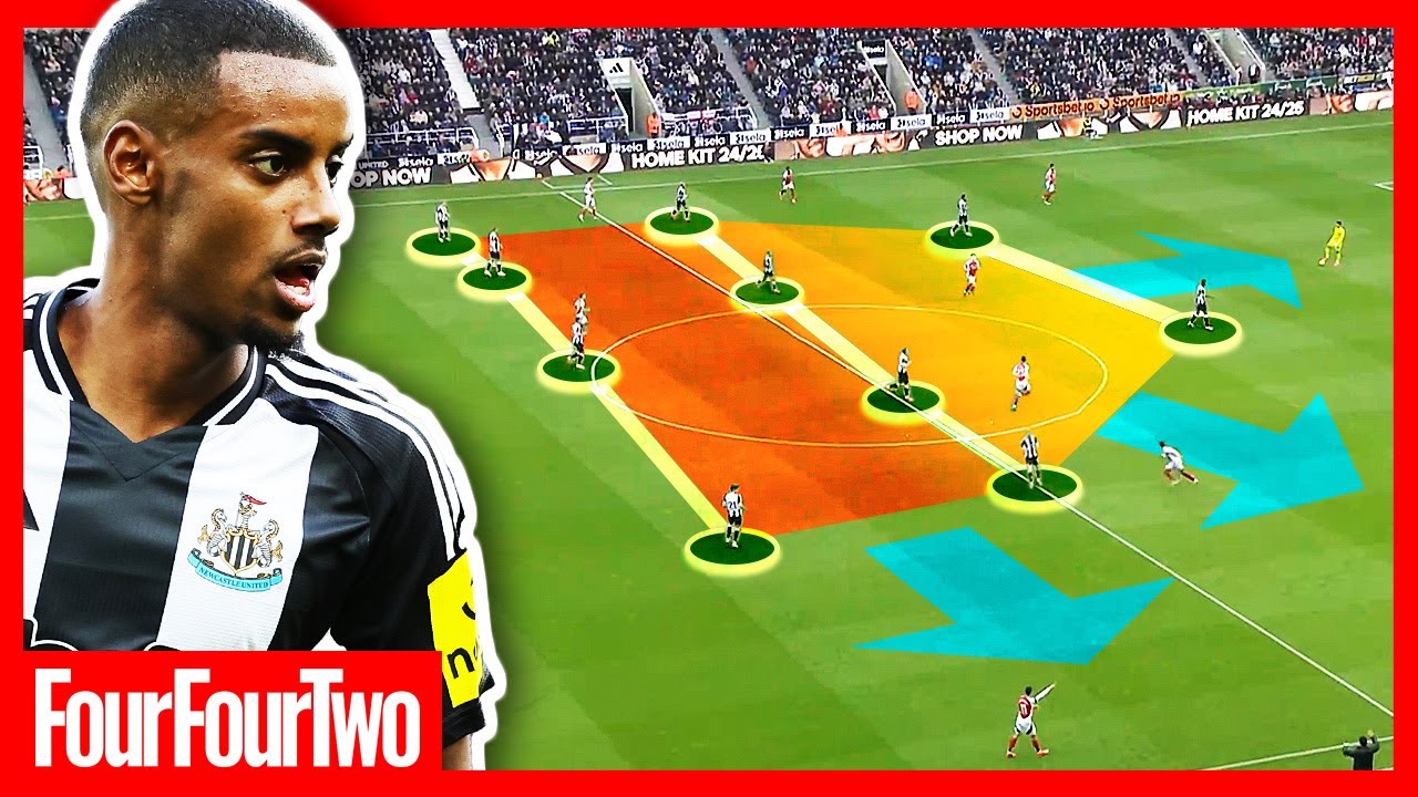 The GENIUS Way Newcastle United Broke Arsenal's System... Again background