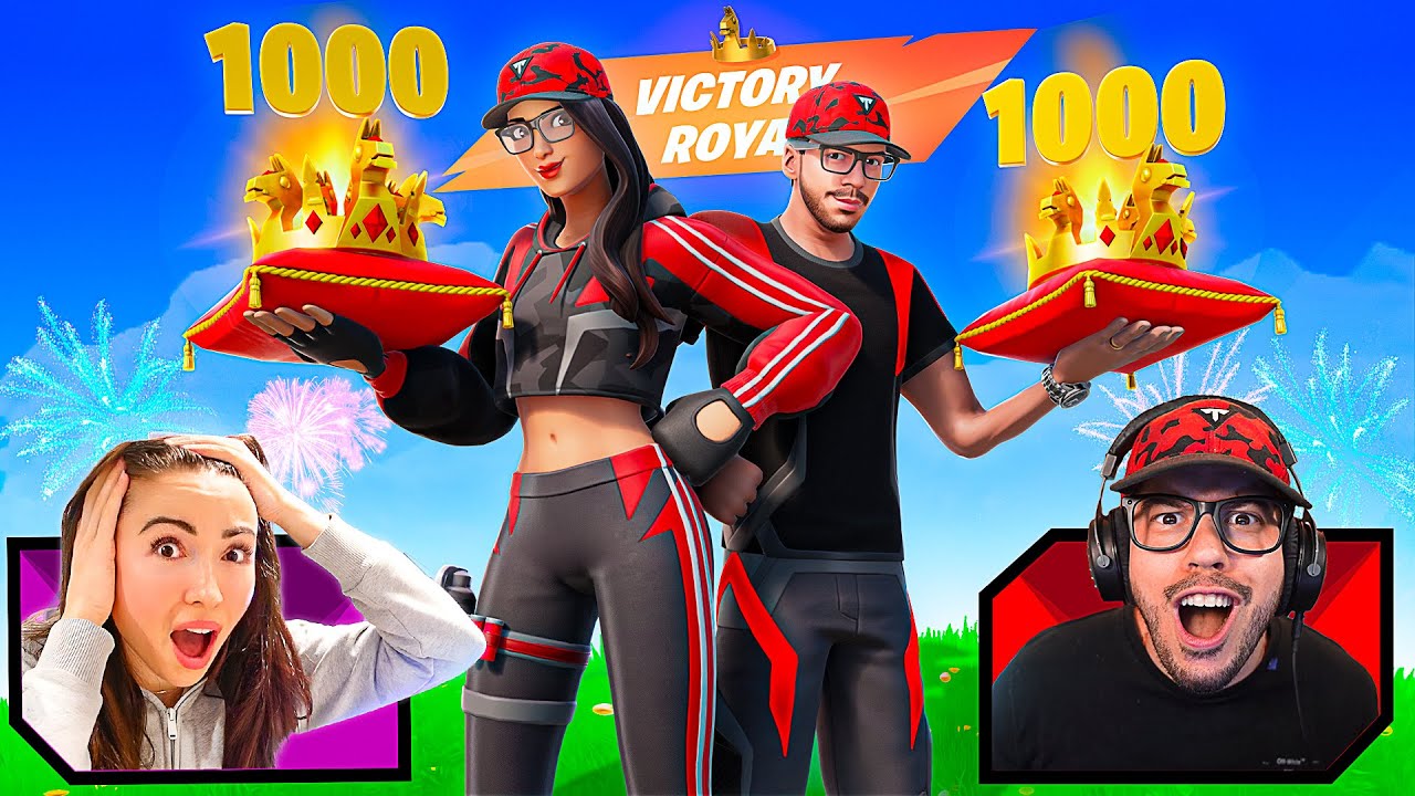 My FIRST DUO *ICON SKIN* WIN With My Wife!