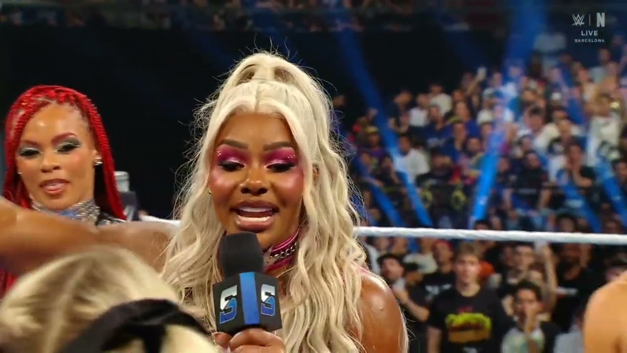 WWE SMACKDOWN CHARLOTTE FLAIR & ALEXA BLISS ENTRANCE 05/29/26