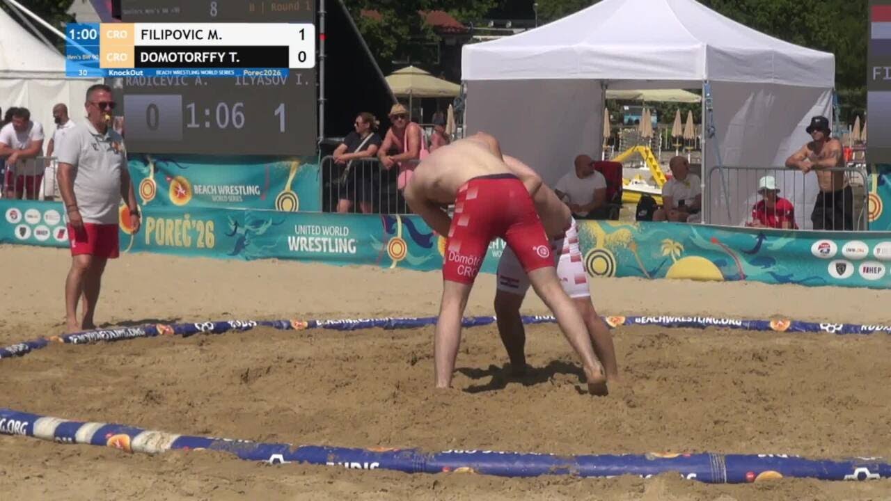 Mate FILIPOVIC (CRO) vs. Tomislav DOMOTORFFY (CRO) • KnockOut • Men's BW 90Kg background