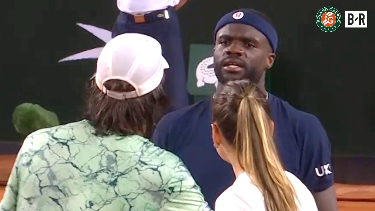 Frances Tiafoe & Jaime Faria Exchange Words ЁЯН┐ Roland-Garros 2026 background