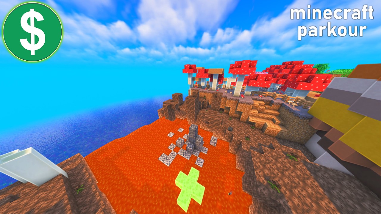 Minecraft Parkour Gameplay No Copyright 4K (1 HOUR)