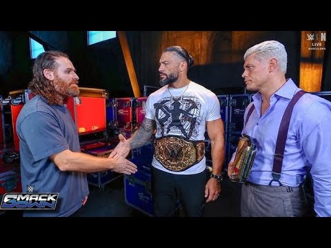Roman Reigns wants Sami Zayn to help defeat Jacob Fatu WWE SmackDown 2026 may 29 Highlights background