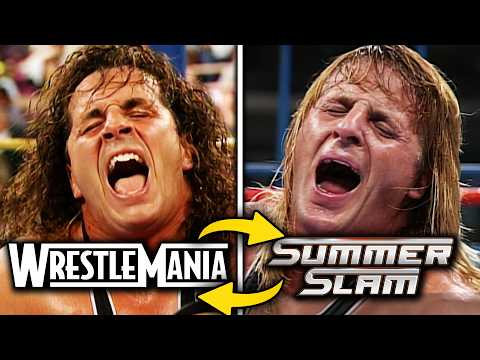 10 WWE Matches That Took Place at WrestleMania AND SummerSlam background