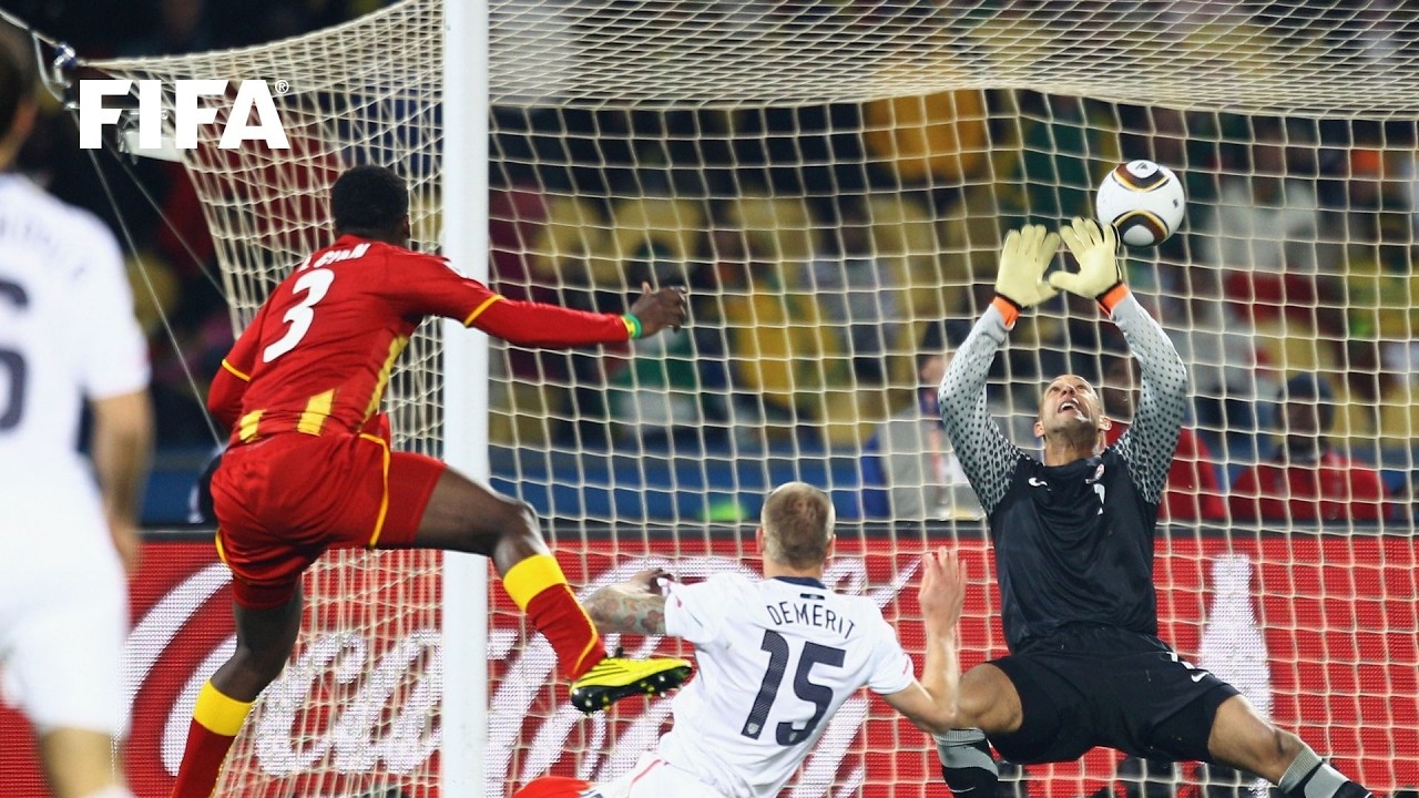 Gyan, Ghana Outduel USA | 2010 Round of 16
