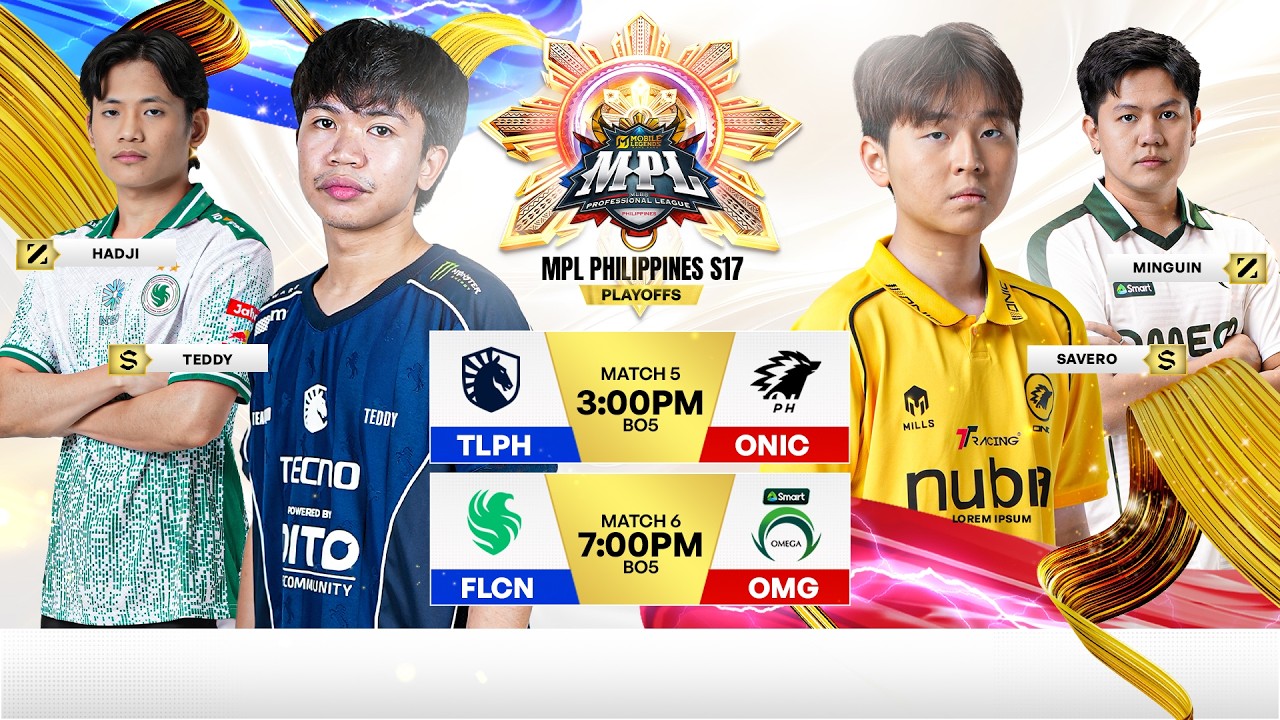 🔴 REBROADCAST | MPL PH S17 | ENGLISH - Playoffs Day 3