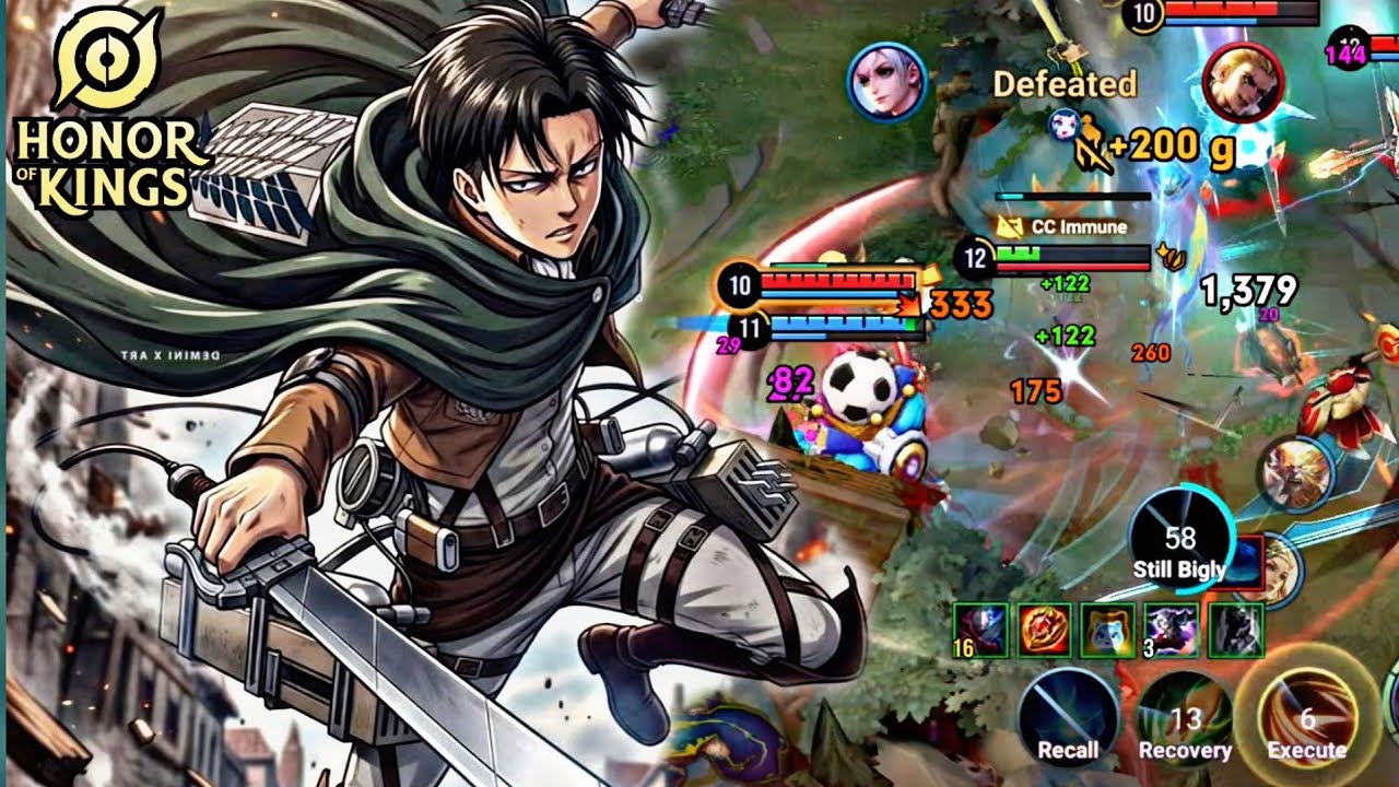 HOK : ALLAIN/LEVI GAMEPLAY | IN CLASH LANE - HONOR OF KINGS