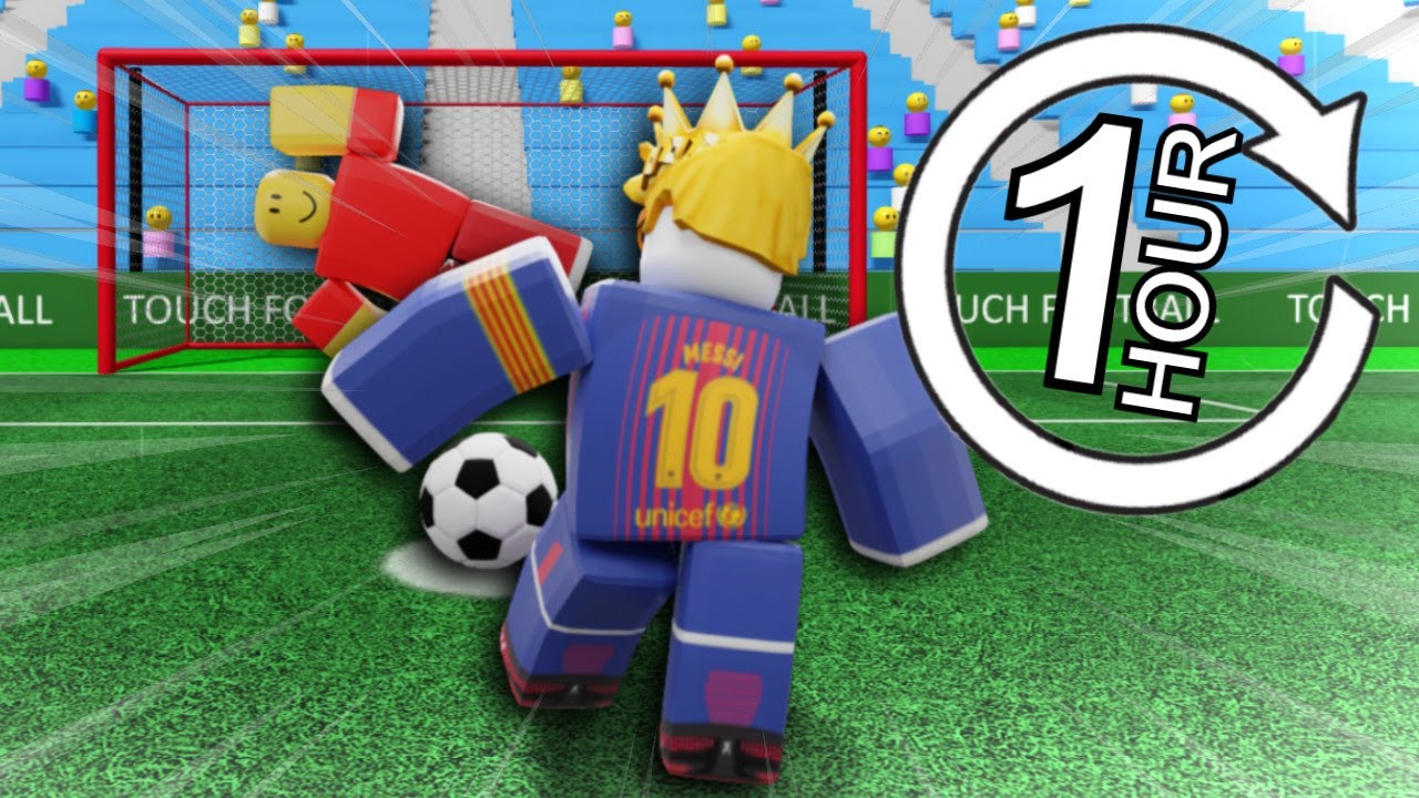 how many GOALS can I score in 1 Hour... (Touch Football) background