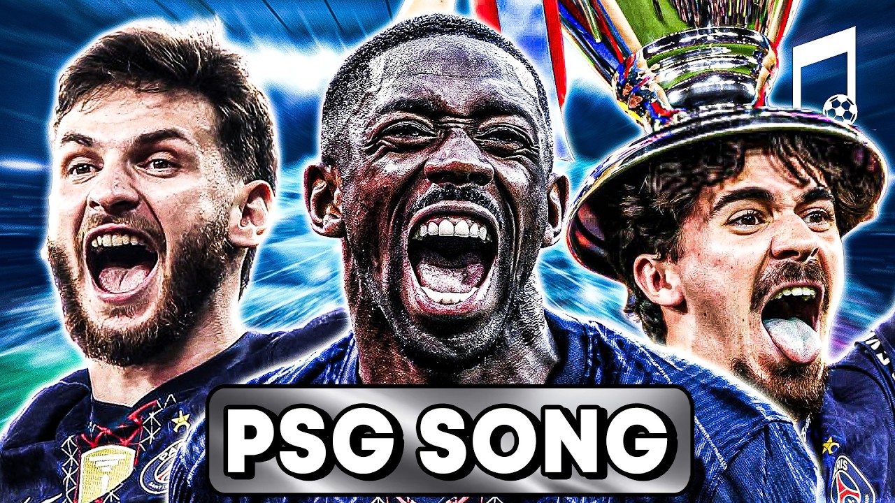 β« PSG WIN CHAMPIONS LEAGUE BACK TO BACK | Parody Love Me Again - John Newman