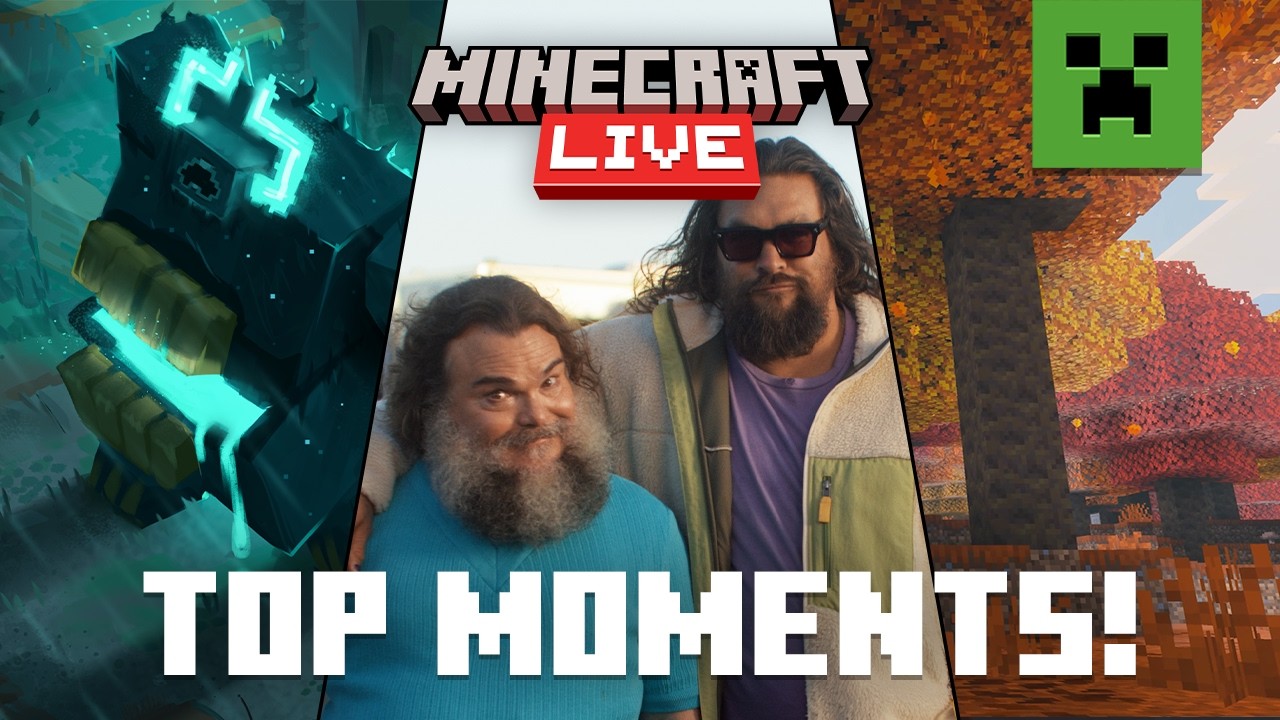 THE BEST BITS | Minecraft LIVE – May 2026 background